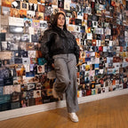 Veste courte en cuir pour femme 47ème anniversaire