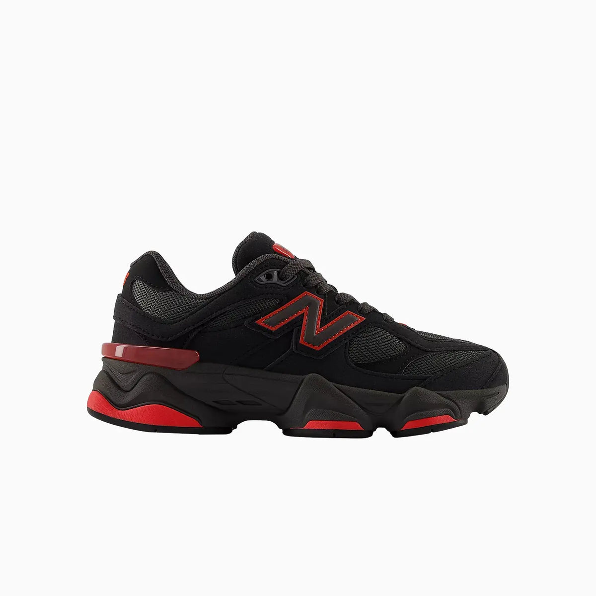 Kid's 9060 'Black Red'