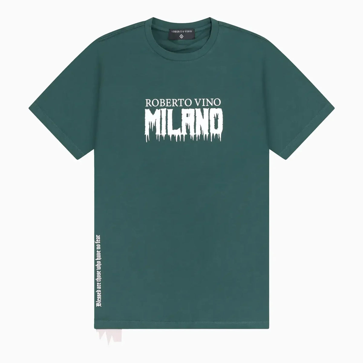 Camiseta de cuello redondo Brave Snake para hombre