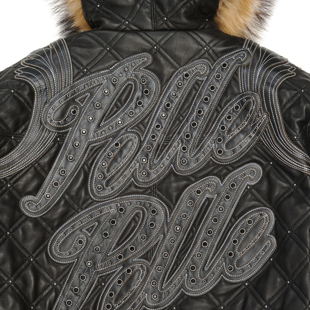 Men's Royale Hooded Leather Jacket
