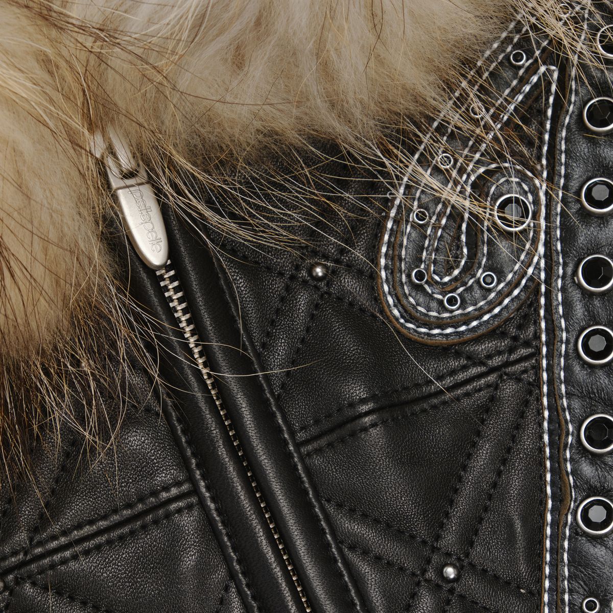 Men's Royale Hooded Leather Jacket