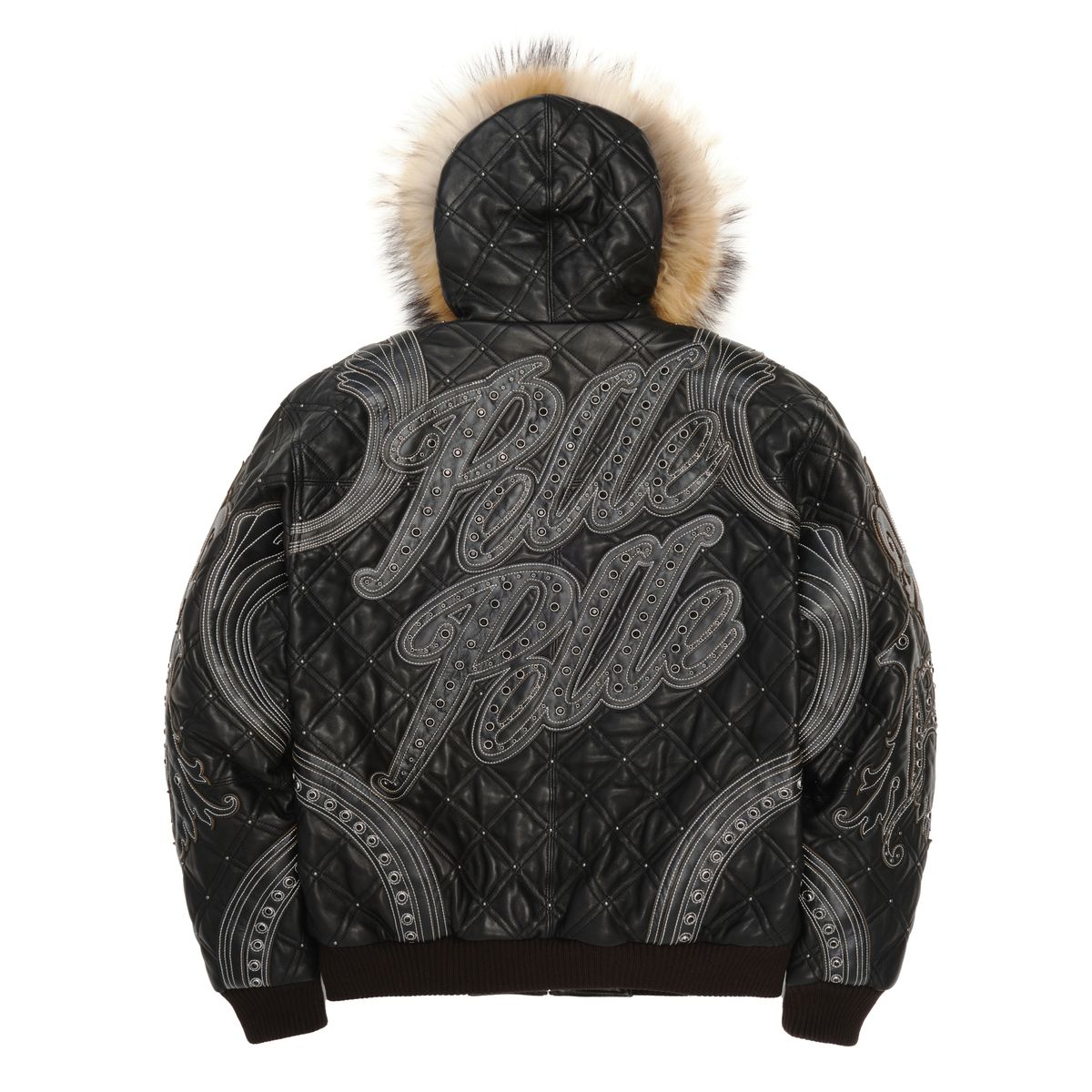 Men's Royale Hooded Leather Jacket