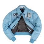 Blouson court en cuir Pelle Queen pour femme