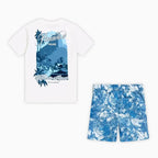 Conjunto de camiseta y pantalones cortos Kid's Paradise Palms