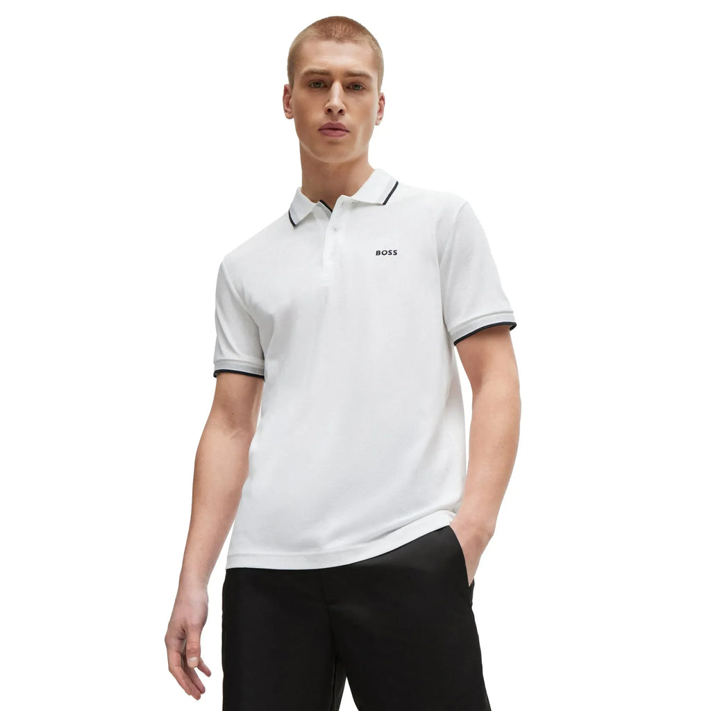 Polo Paddy para hombre de algodón con logo