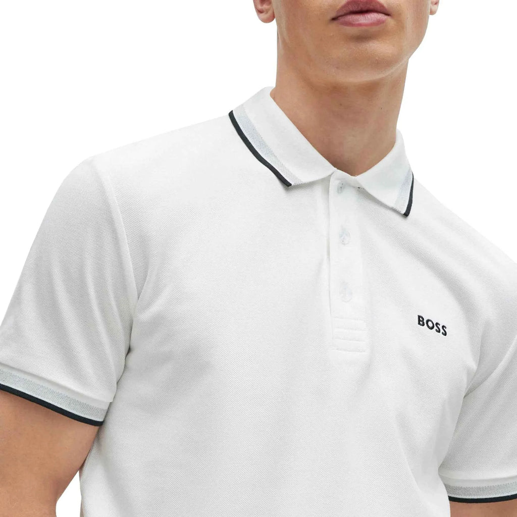Polo Paddy para hombre de algodón con logo