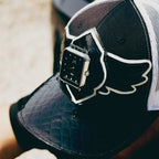 Casquette de routier en laine Buck 50 Breyer avec visière en cuir