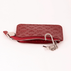 Men's Monogram Leather Keychain Wallet