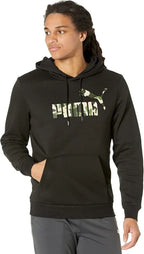 Sweat à capuche essentiel en molleton avec grand logo pour homme