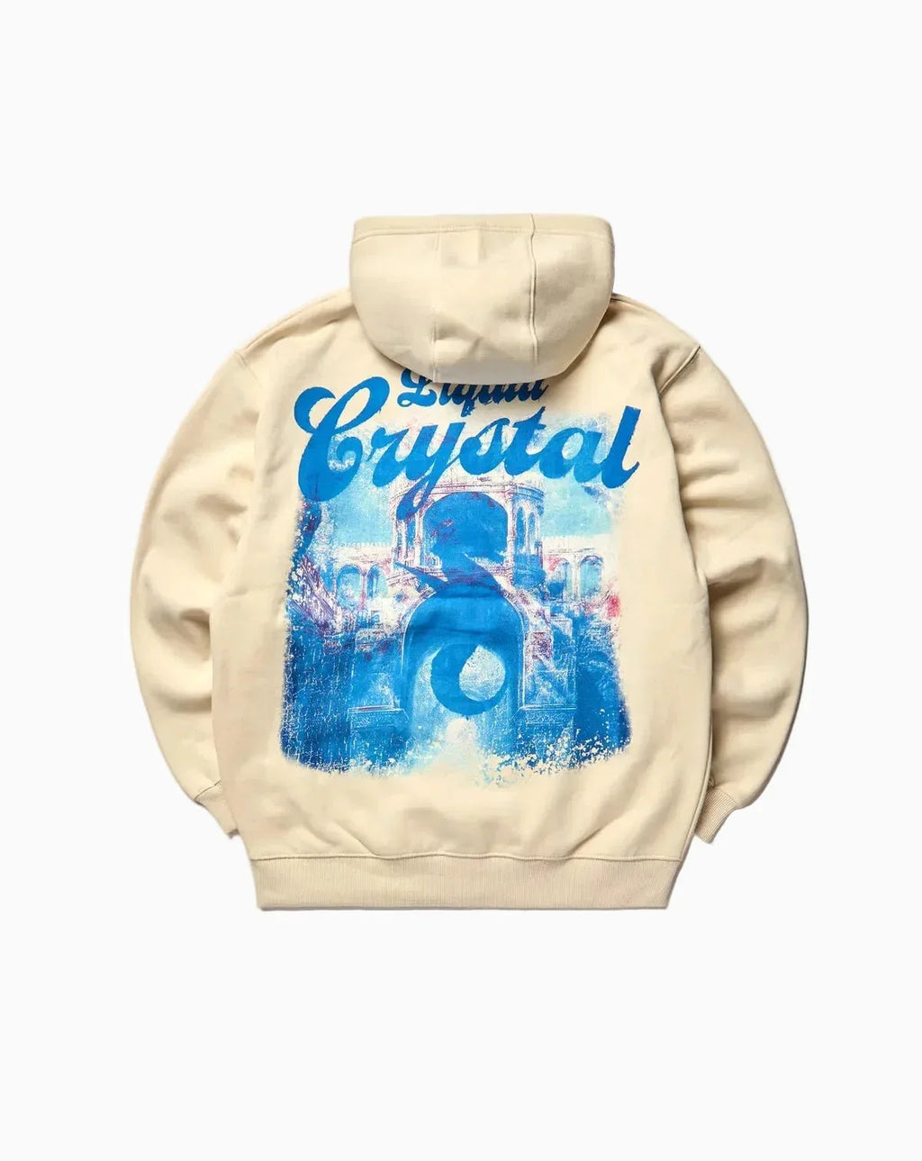 Men's LC Rhine Stone Sea Horses Hoodie