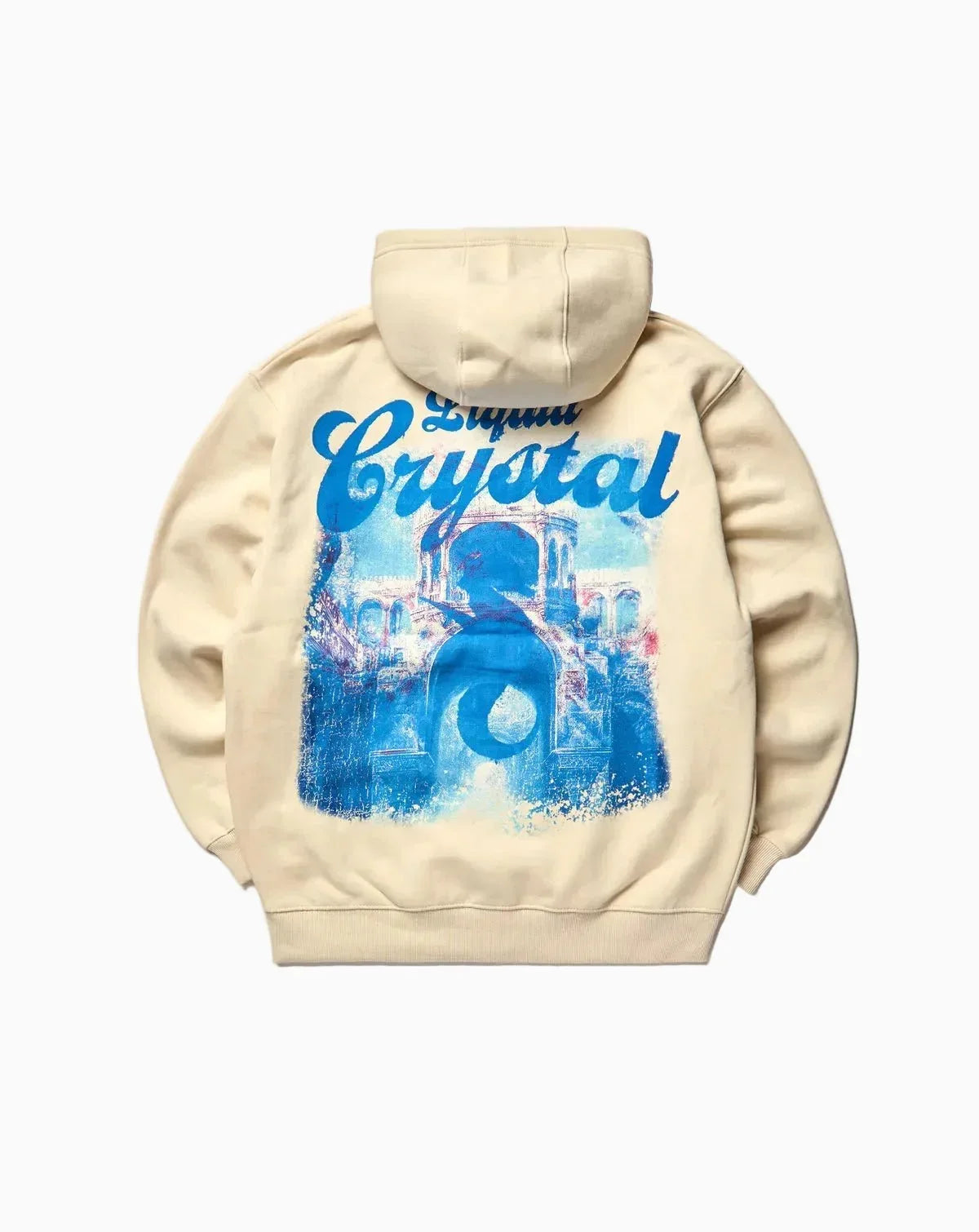 Sudadera con capucha de caballitos de mar con pedrería LC para hombre
