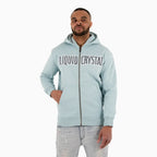 Sweat à capuche strass liquide homme