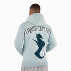 Sweat à capuche strass liquide homme