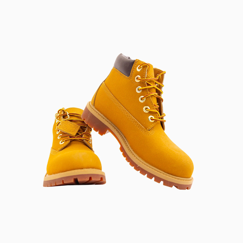 Bottes en cuir Helcor Premium 6 pouces pour enfant (pointure préscolaire)
