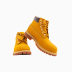 Bottes en cuir Helcor Premium 6 pouces pour enfant (pointure préscolaire)