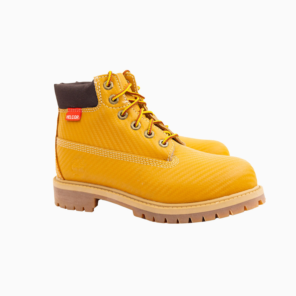 Bottes en cuir Helcor Premium 6 pouces pour enfant (pointure préscolaire)