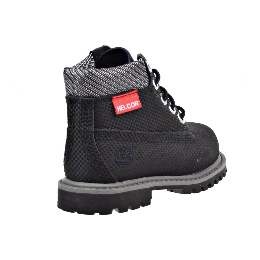 Bottes Premiums 6 Pouces Helcor en Cuir pour Tout-petits