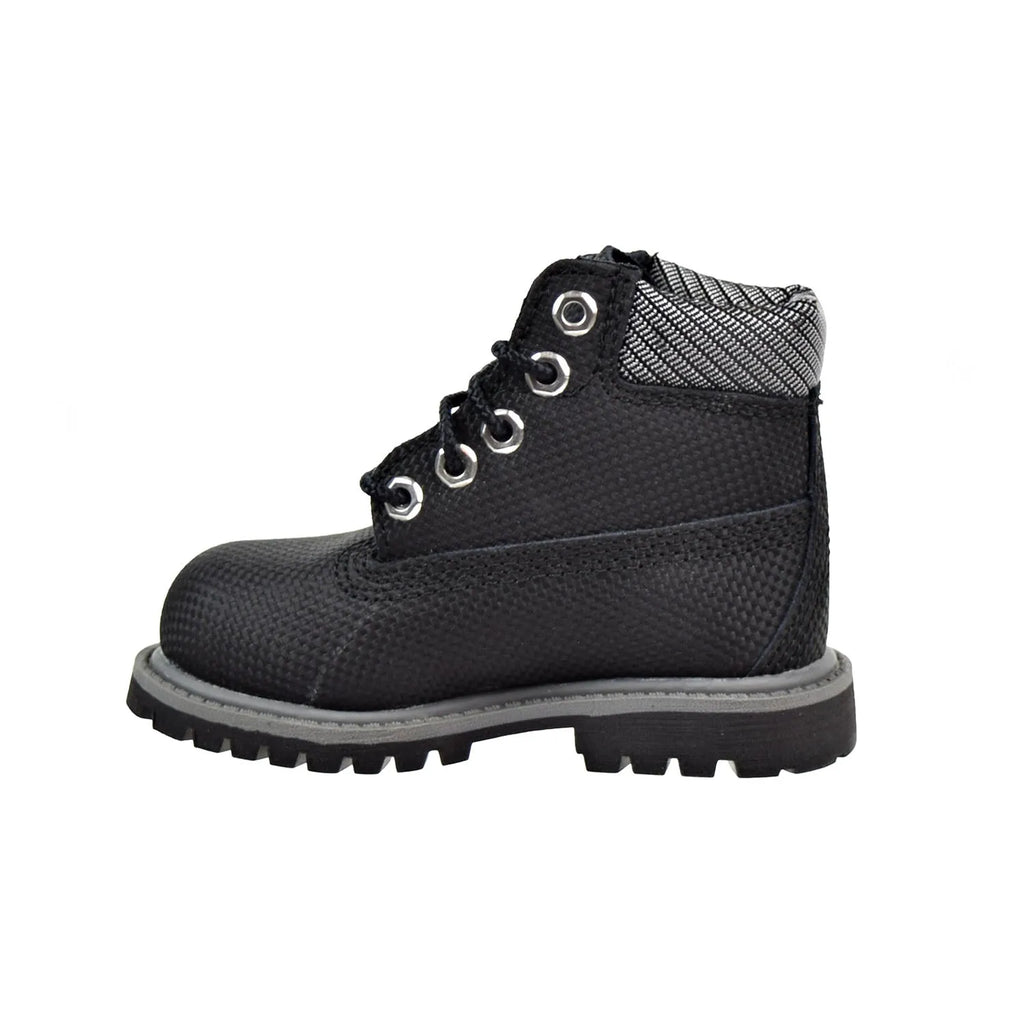 Bottes Premiums 6 Pouces Helcor en Cuir pour Tout-petits