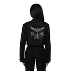 Ensemble floqué taille haute pour femme