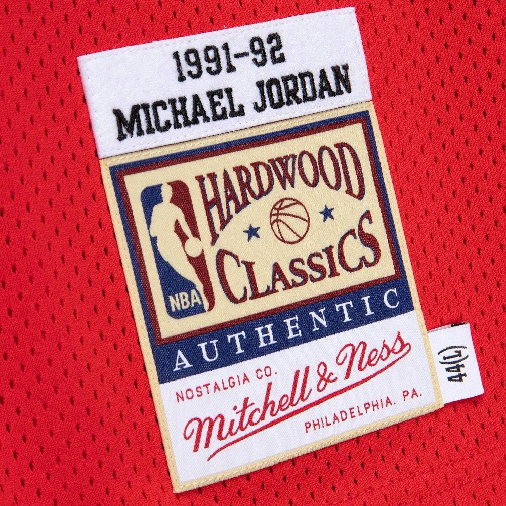 Maillot authentique NBA Michael Jordan Chicago Bulls 1991-92