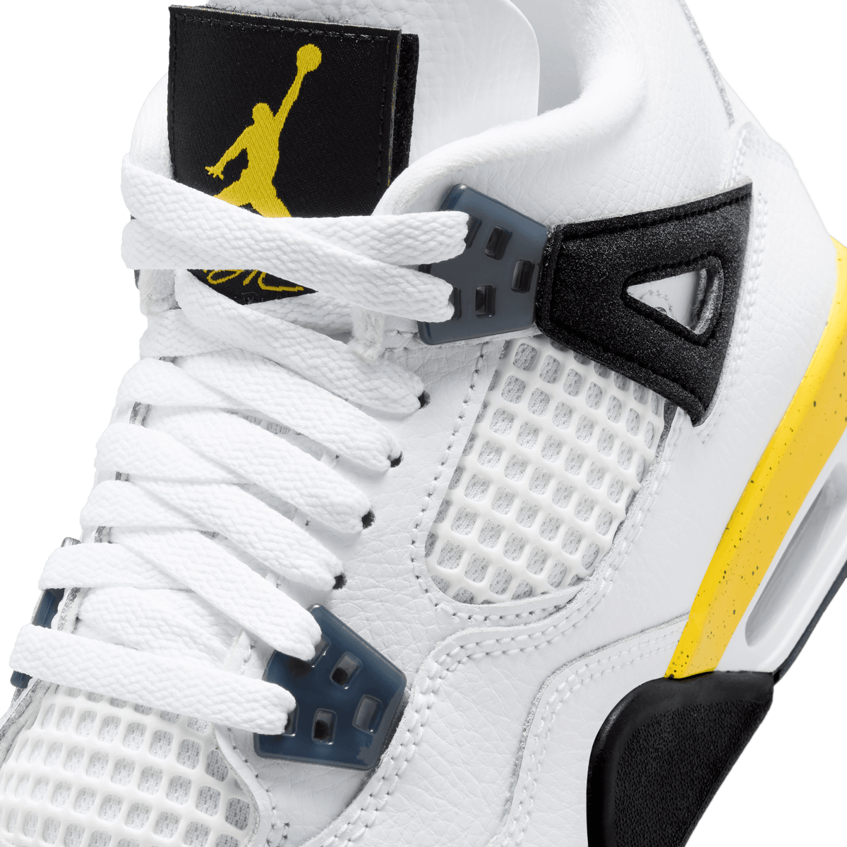 Kid's Air Jordan 4 Retro 'Tour Yellow' Grade School
