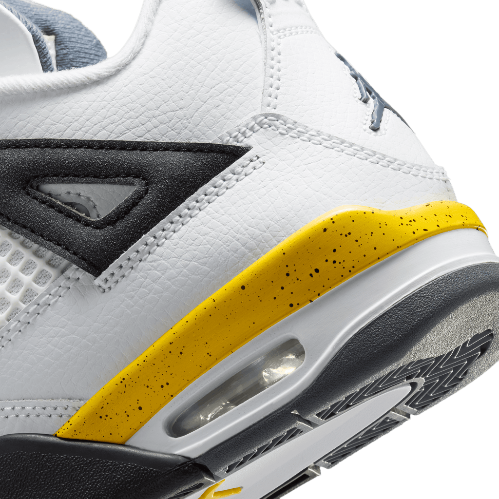 Kid's Air Jordan 4 Retro 'Tour Yellow' Grade School