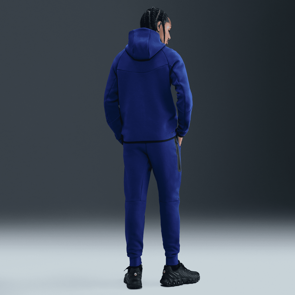 Survêtement de sport en tissu Fleece Tech Windrunner pour homme