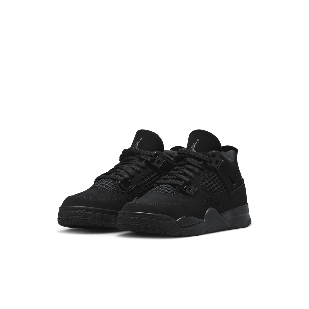 Air Jordan 4 Rétro enfant en bas âge 'Black Cat'