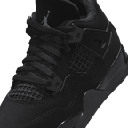 Air Jordan 4 Rétro enfant en bas âge 'Black Cat'