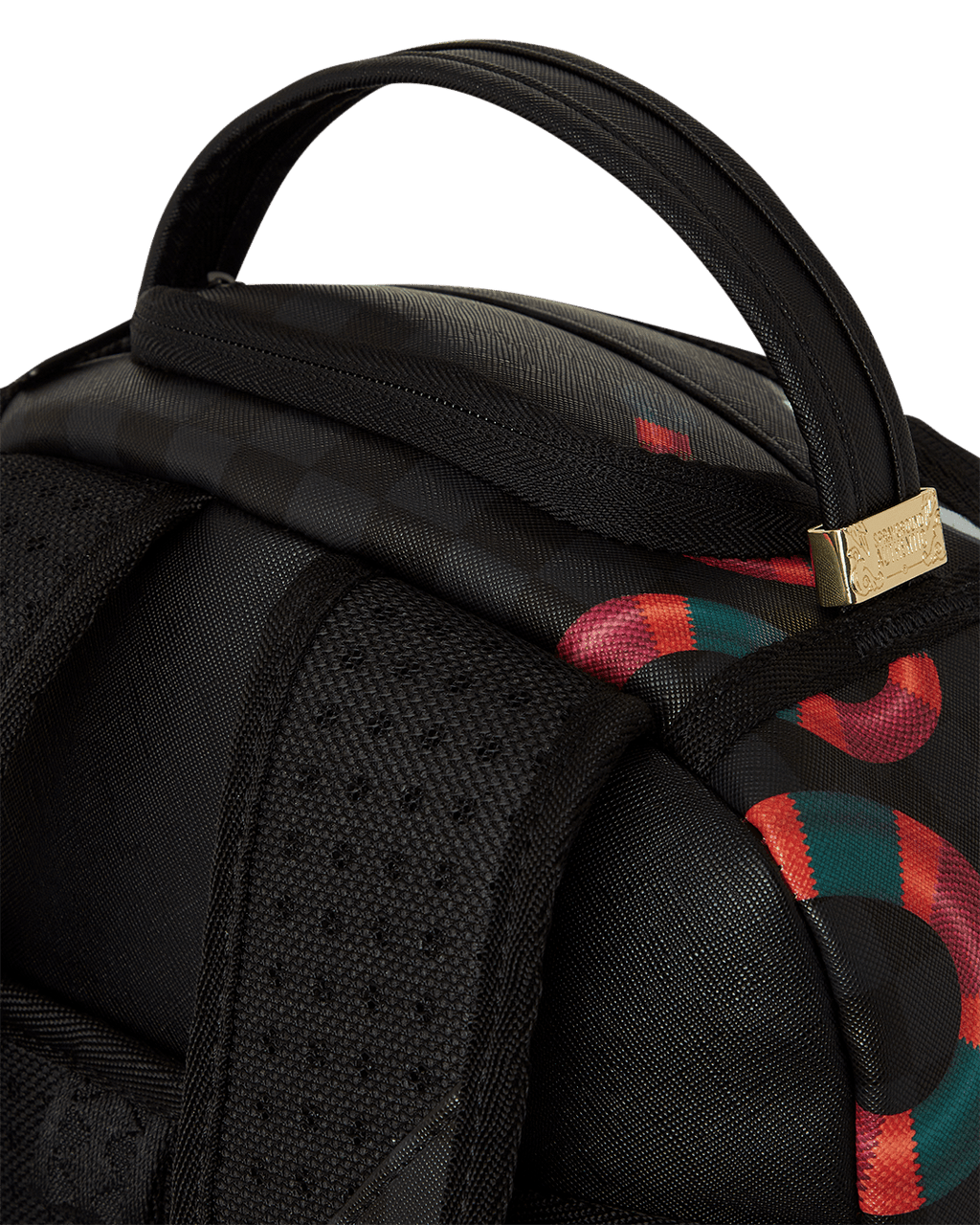 Sac à dos Serpents sur un sac