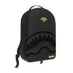 Mochila "Shark Central" con Letras Doradas