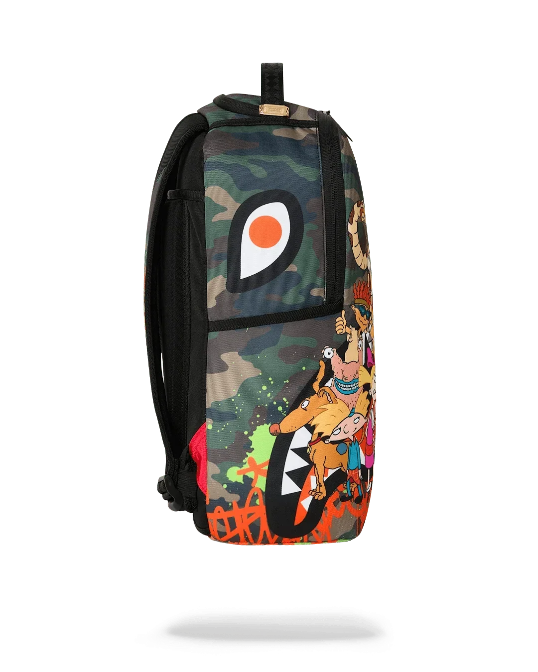 90'S Nick Camo With Graffiti Backpack