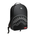 Mochila Shark Central de nailon negro con relieve gris