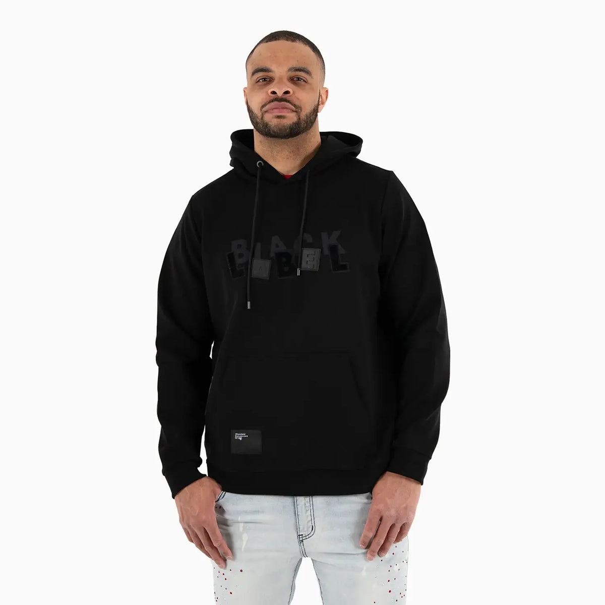Men's BLACK Label Graphic Pull Over Hoodie