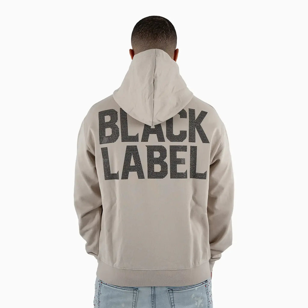 Men's Black Label Bling Hoodie