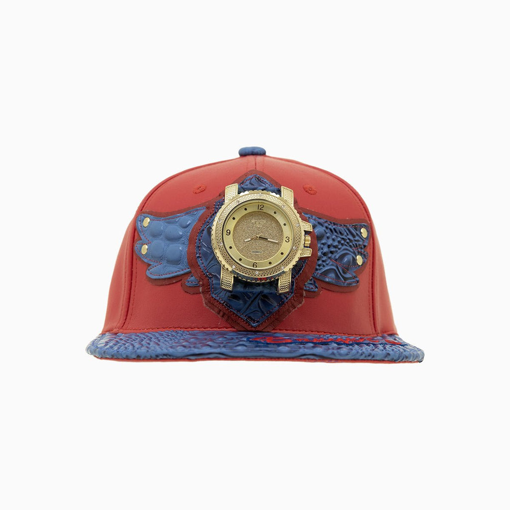 Casquette Breyer's Buck 50 en cuir avec logo