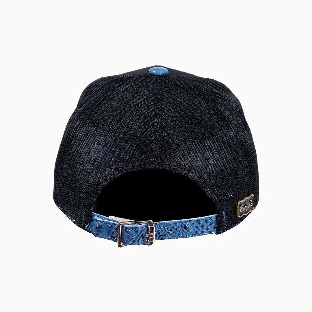 Breyer's Buck 50 Wool Trucker Hat With Leather Visor