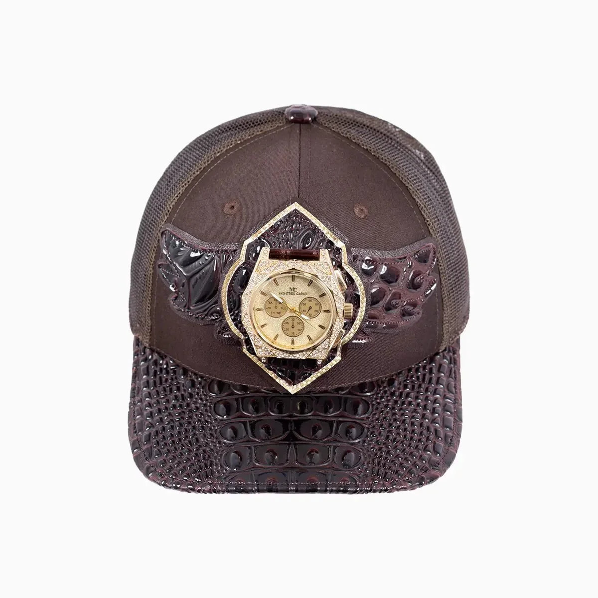Breyer's Buck 50 Wool Trucker Hat With Leather Visor