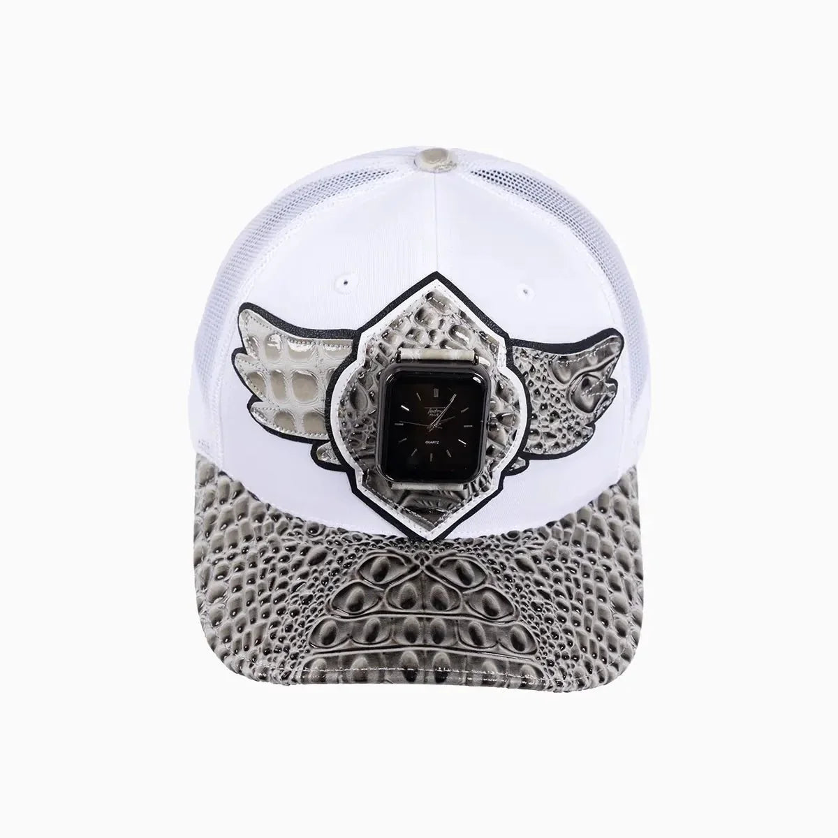 Breyer's Buck 50 Wool Trucker Hat With Leather Visor