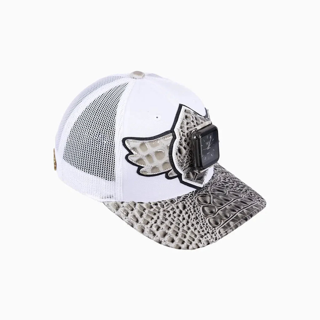 Breyer's Buck 50 Wool Trucker Hat With Leather Visor