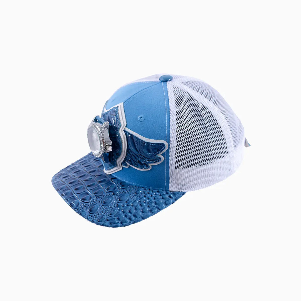Casquette de routier en laine Buck 50 Breyer avec visière en cuir