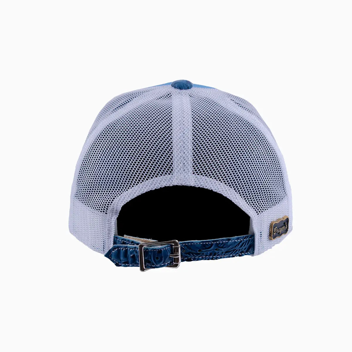 Gorra camionera de lana Buck 50 con visera de cuero Breyer