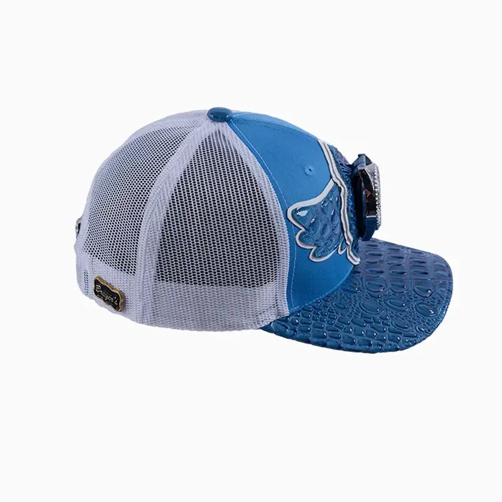 Casquette de routier en laine Buck 50 Breyer avec visière en cuir