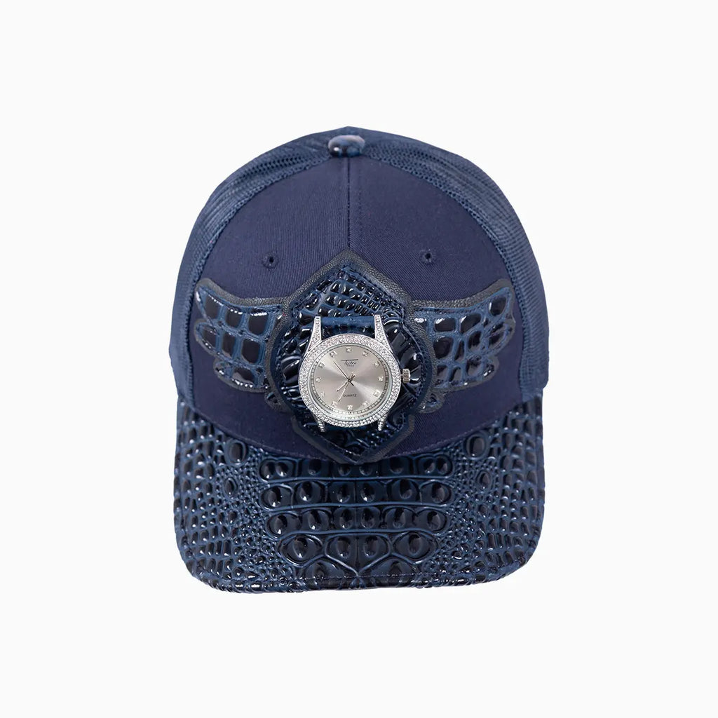 Breyer's Buck 50 Wool Trucker Hat With Leather Visor
