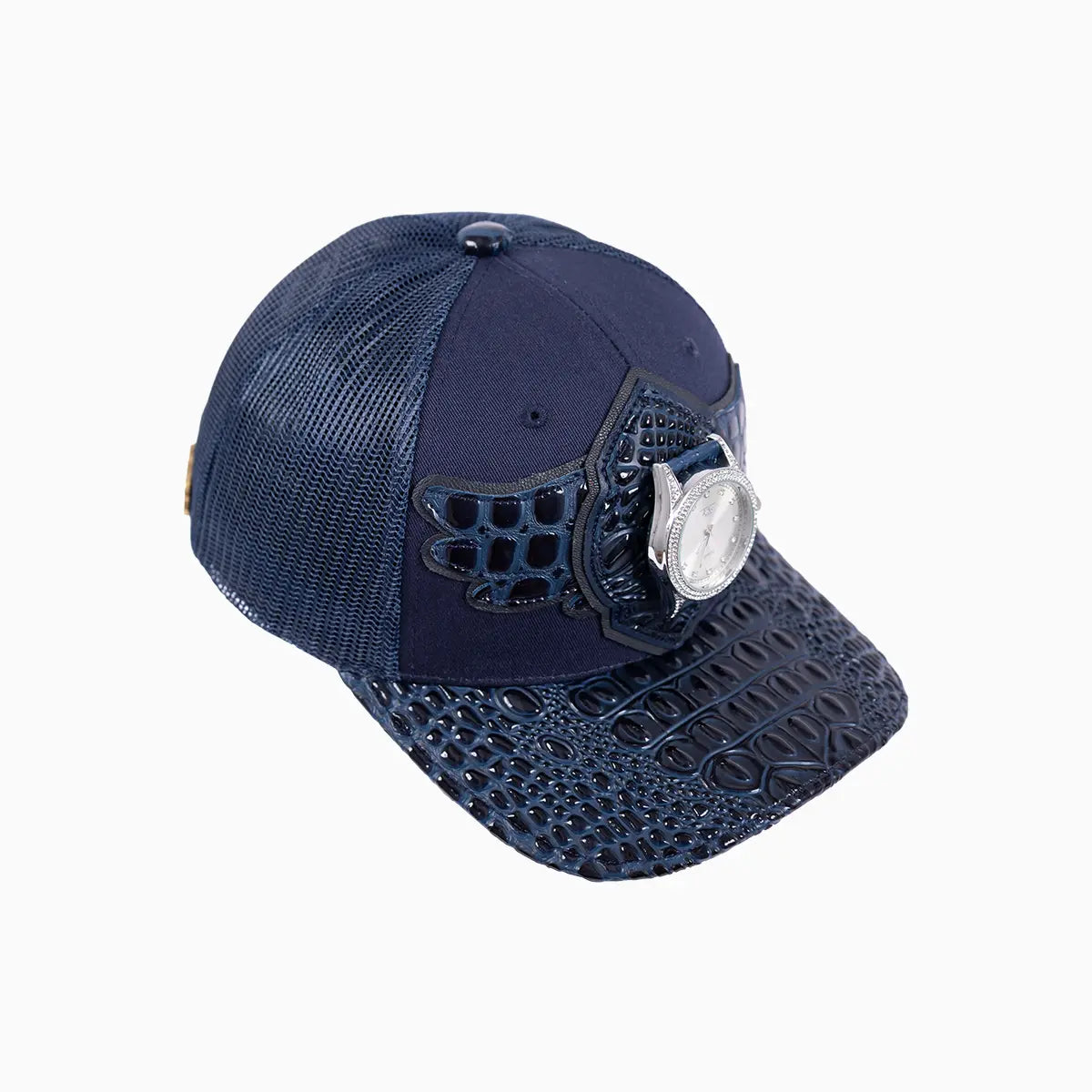 Breyer's Buck 50 Wool Trucker Hat With Leather Visor