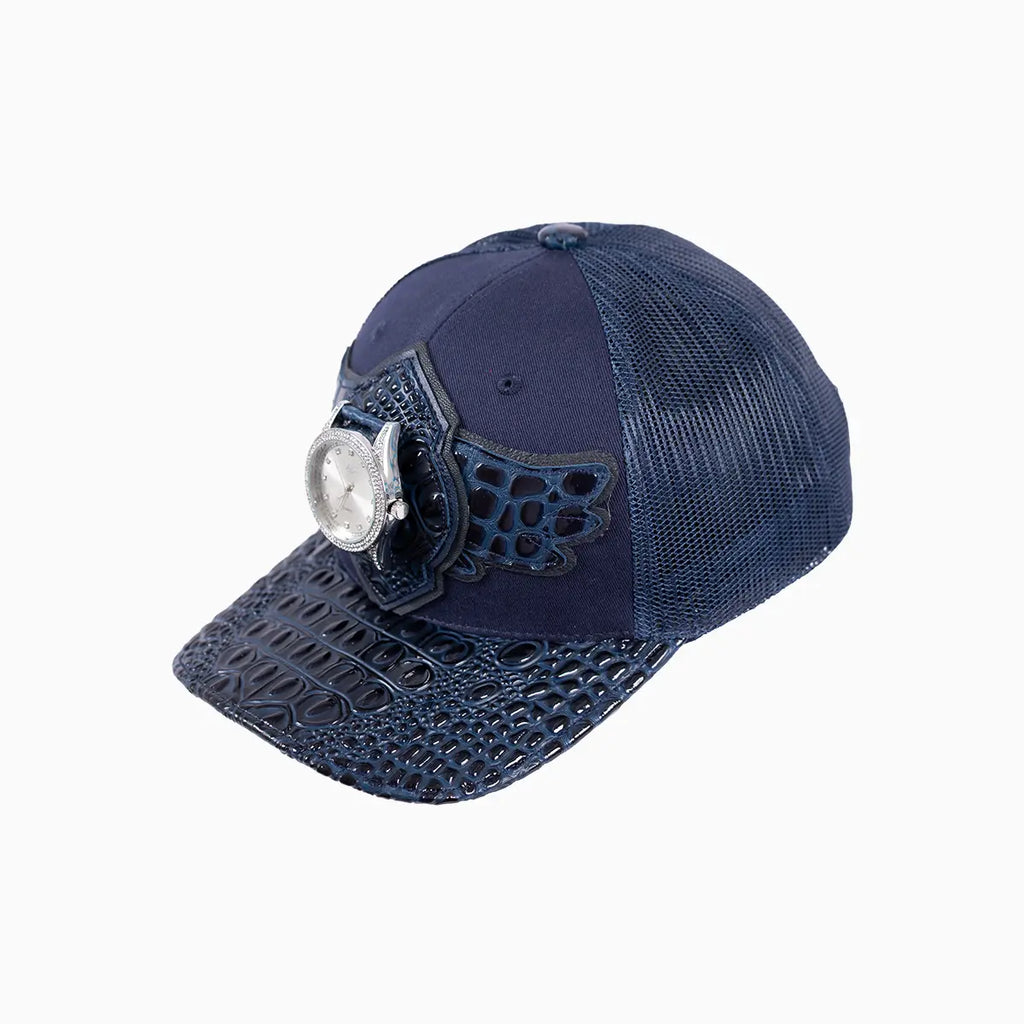 Breyer's Buck 50 Wool Trucker Hat With Leather Visor