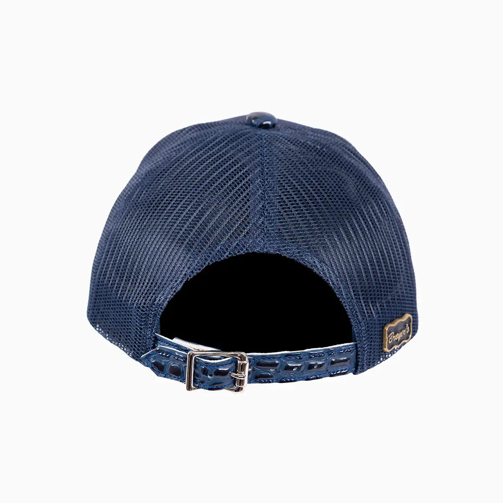 Breyer's Buck 50 Wool Trucker Hat With Leather Visor