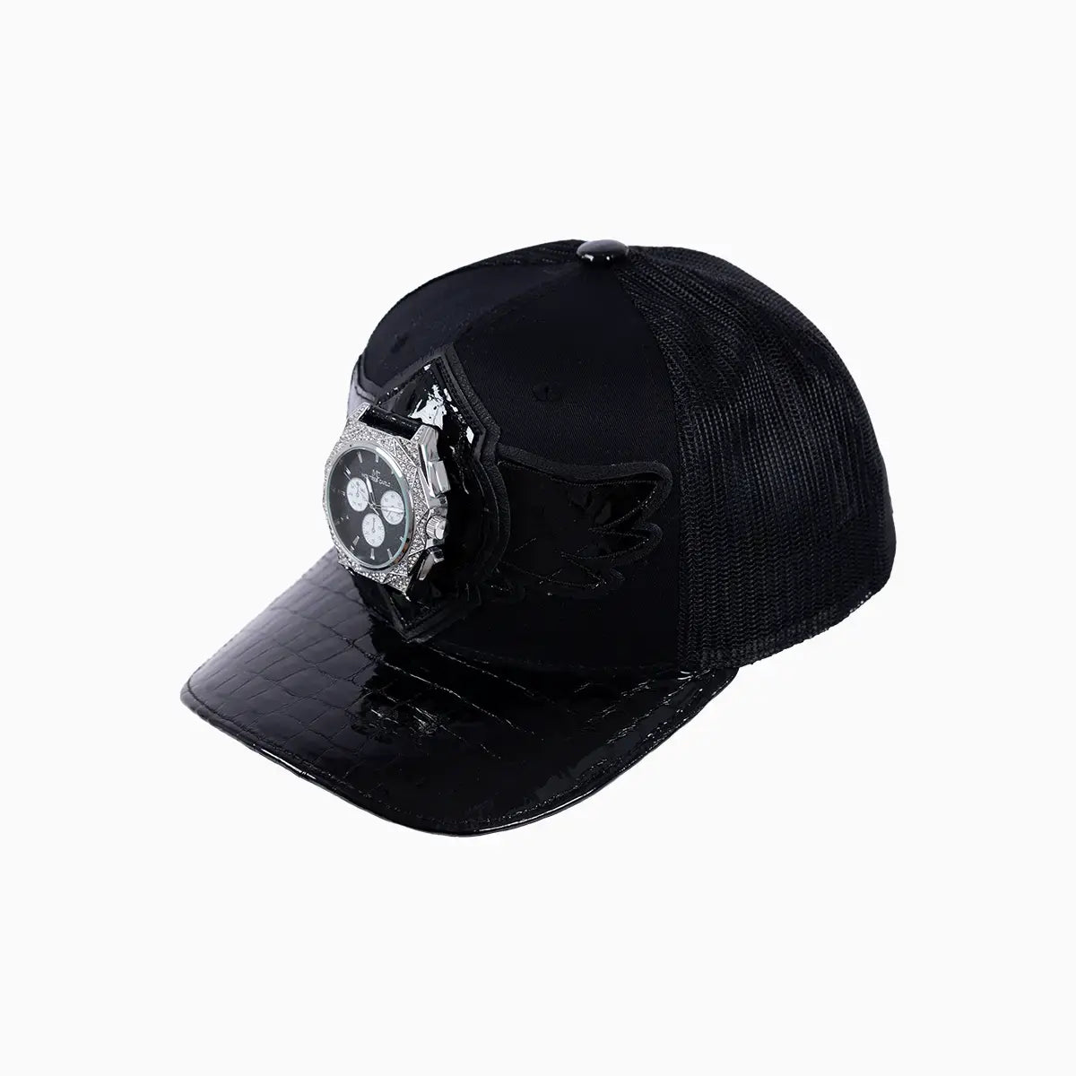 Breyer's Buck 50 Wool Trucker Hat With Leather Visor