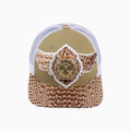 Casquette de routier en laine Buck 50 Breyer avec visière en cuir