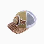 Casquette de routier en laine Buck 50 Breyer avec visière en cuir